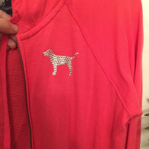 PEACE Victorias Secret Pink Jacket - Picture 3 of 5